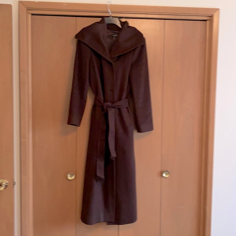 Wrap-Around Coat.  100% Cashmere.